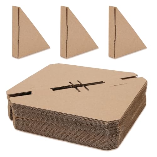 50 Pack Cardboard Corner Protectors 3.93" Side Length 0.66" ID - size: 3.93"×0.66"