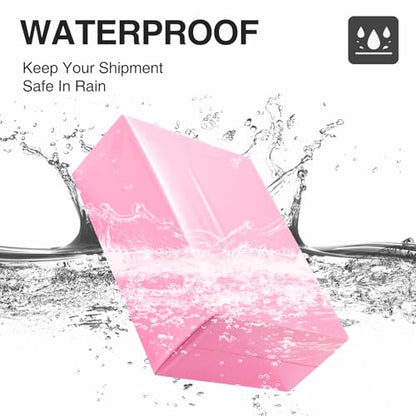 UCGOU Poly Mailers 24x24 Inch Light Pink 50 Pack Extra Large Shipping Bags Strong Thick Mailing Envelopes Self Seal Adhesive Waterproof and Tear Proof Boutique Postal for Clothing Quilt and More - size: 24x24" 50PC
