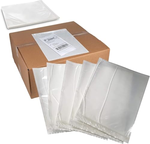 MT Products Clear Plastic Blank Envelope Pouch 9.5" x 12" - Disposable Packing List for Shipping - Pack of 500 - size: 9.5 X 12 Inch