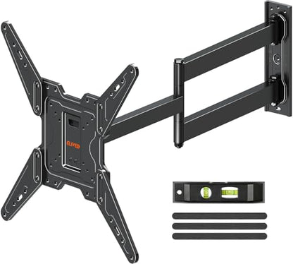 ELIVED 31.3in Long Arm TV Mount for 32-65" TVs, Max VESA 400x400, 99 lbs. - size: Long Arm: 31.3" TV: 32-65"