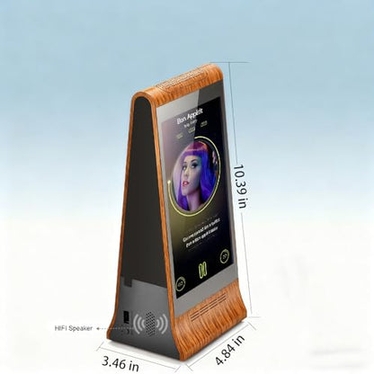 WeADS Digital Signage Display for Tabletop (Wood Grain) - color: Wood Grain