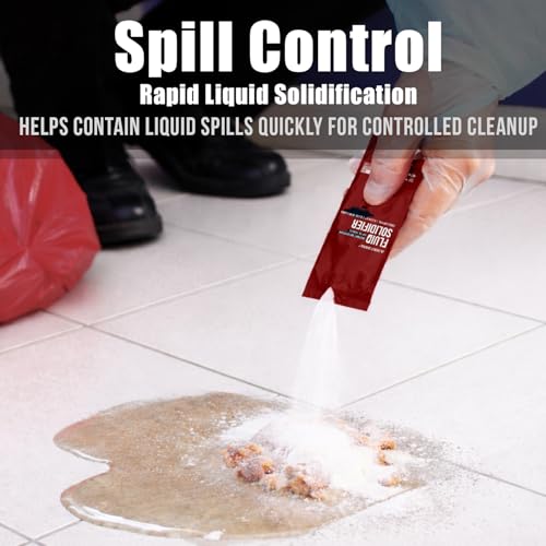 EVERLIT CARE Bodily Fluid Cleanup OSHA Compliant Bloodborne Pathogens Spill Kit Body Protection PPE from Exposure to Blood Vomit and Other potentially infectious Materials