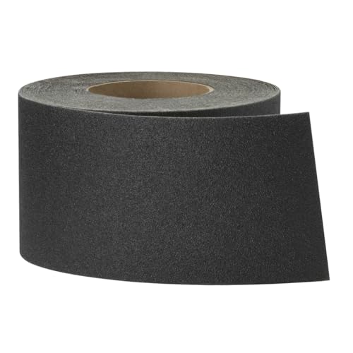 3M Safety-Walk Slip Resistant Tape Heavy Duty, 4 in x 60 ft, Anti-Slip Tread, Adhere Without Wrinkling, Curling, Tearing, Shrinking or Lifting, Self-Adhesive Backing, Quick & Easy Application (7733) - size: 4 Inch
