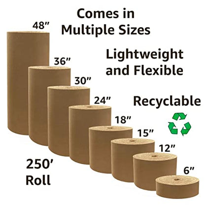 Corrugated Wrap 12" x 250' x 1/8" Thick