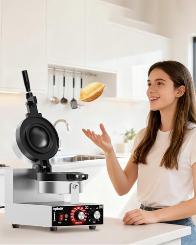 Ufo Burger Maker Machine, 110V Electric Ufo Sandwich Maker w/Adjustable Temperature and Timer, Stainless Steel Ice Cream Burger Maker for Dining Room, Kitchen, Restaurant, Burger Sealer - style: Burger Press