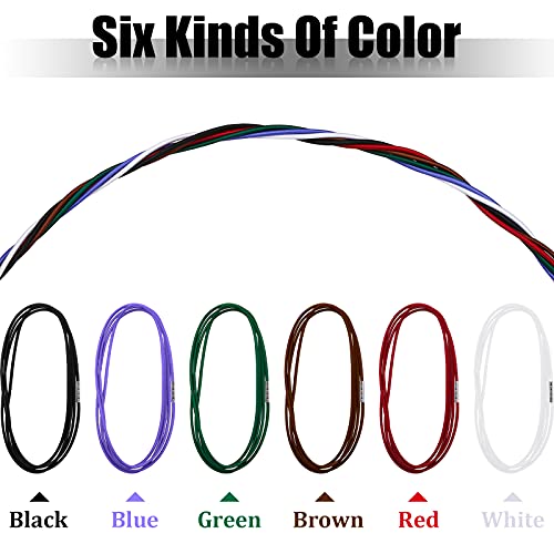 Riakrum 6 Pcs Trash Can Bands Rubber for 60-98 Gallon, With Hooks,Round - style: Round