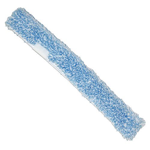 Unger Professional 18” Combi Window Cleaning Tool Refill Sleeve for Washer Products, High Absorbent Squeegee Sponge to Clean Glass Surfaces, Gently Scrubbing and Washing Replacement - size: 18-inch