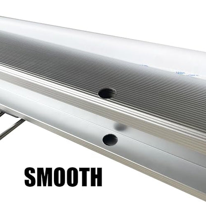Retractable Banner Stand 24" W x 48" H – Heavy Duty Roll Up Banner Display with Padded Carrying Bag for Trade Show, Exhibition, Business Advertising (Stand Only) - size: 48" Height