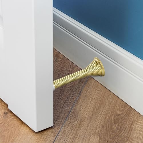 Ravinte Door Stoppers, 48 Pack Gold Spring Door Stops with Rubber Bumper - color: Gold