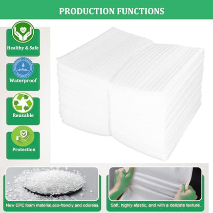 12x16Inch Cushion Foam Pouches 50pcs, Big Foam Wrap Pouches - size: 12x16 Inch (50Pack)