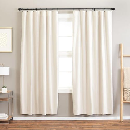 16 Pack Curtain Rings with Clips, Window Clip Rings Black Curtain Hooks Hangers Clip Rings for Hanging Drapery Drapes Bows, Small 1.26 Inch in Diameter, Fits up to 1" Rod - color: Black, size: 16pcs-1.26in