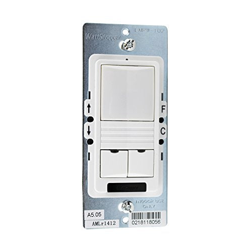 Watt Stopper LMPW-102-W Digital PIR Wall Switch Occupancy Sensor On/Off White