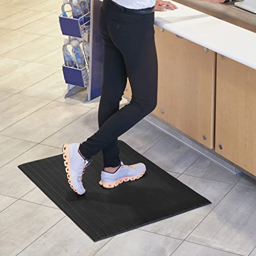 Consolidated Plastics Softstep & Ultra Sponge Anti-Fatigue Floor Mat, Thick Heavy Duty Commercial Grade Support for Leg and Back Pain, Ergonomic Standing Comfort (3' x 5' – 5/8" Thick) - size: 3' x 5' – 5/8" Thick