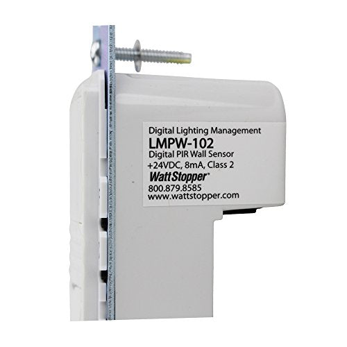 Watt Stopper LMPW-102-W Digital PIR Wall Switch Occupancy Sensor On/Off White
