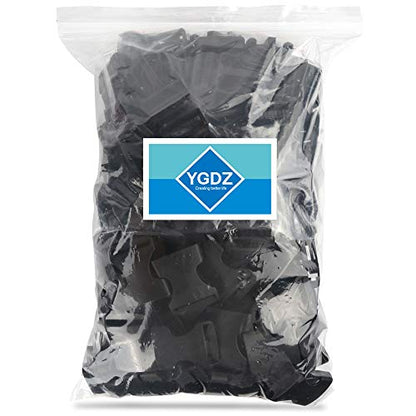 YGDZ 1 Inch Plastic Buckles, 80 Side Release Strap Buckles and Slides Parachute Buckles for DIY Backpack Luggage Strap - size: 1 INCH 80PCS (Pack of 2)