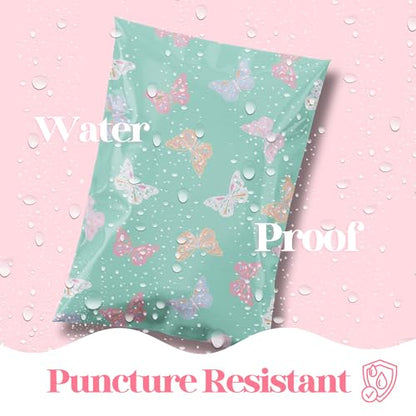 Pretty Package Store Poly Mailers 14.5x19, Butterfly, 100 Pack - color: Butterfly, size: 14.5x19
