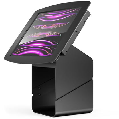 Compulocks iPad Pro 12.9" (3rd - 6th gen) Gen - Secure Tablet Printer Kiosk Stand - Durable, Stylish, User-Friendly Design for Meeting Rooms, Business Events & Workspaces - Black Finish - size: iPad Pro 12.9" (3rd - 6th gen)