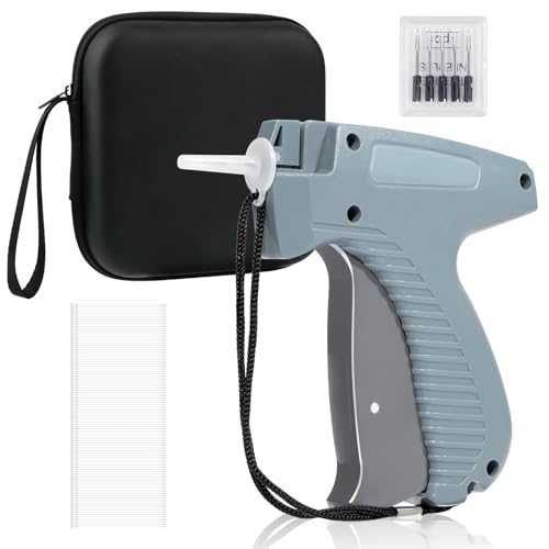 Price Tag Gun for Clothes, Retail Clothing Attacher Tagging Gun, Blue - color: Blueblack
