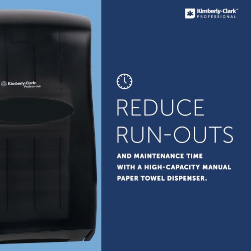 Kimberly-Clark Professional Folded Paper Towel Dispenser, Black (09905)