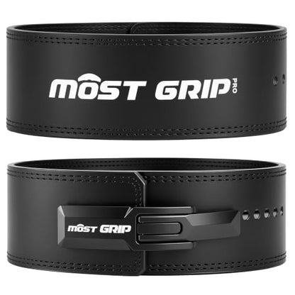 10mm Quick Lock Lever Belt Weightlifting for Men Women - color: Black, size: M(29- 35inches)