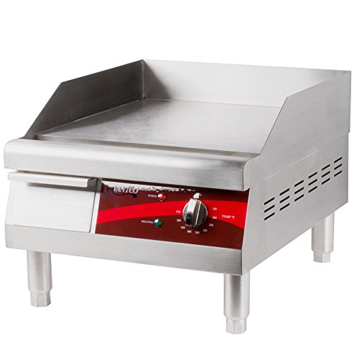 Avantco EG16N 16`` Electric Commercial Countertop Griddle ;supply_by_wedchef