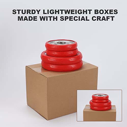 CRUGLA 40 Packs 7x5x5 Shipping Boxes, Brown Mailing Boxes - size: 7x5x5 Inch