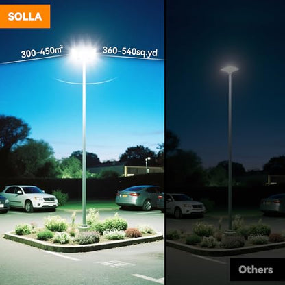 480W LED Outdoor Flood Light, 48000LM Super Bright Stadium Light, 6000K Daylight White, IP66 Waterproof 3 Heads Adjustable Outdoor Floodlights for Backyard, Patios, Street, Parking Lots (2 Pack) - size: 480 Watt 2 Pack