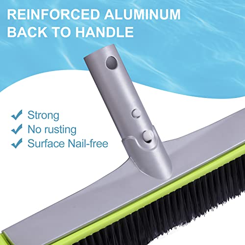 Sepetrel 17.5-Inch Hemispherical Pool Brush Head for All Pool Surfaces - size: 17.5" Hemispherical