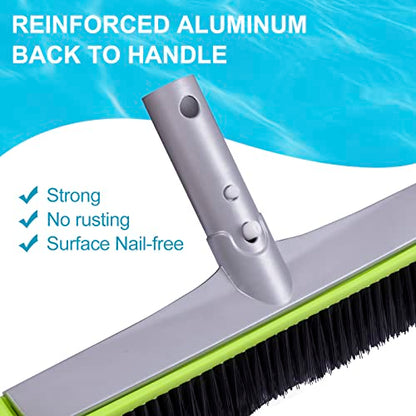 Sepetrel 17.5-Inch Hemispherical Pool Brush Head for All Pool Surfaces - size: 17.5" Hemispherical