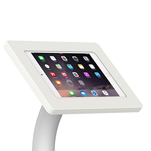 VidaMount White Enclosure and Floor Stand [Bundle] Compatible with iPad mini 4 & 5 - color: White, size: iPad Mini 4 & 5