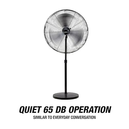 OEMTOOLS 30 Inch Oscillating Pedestal Fan 7800 CFM with Adjustable Height - size: New 30 Inch