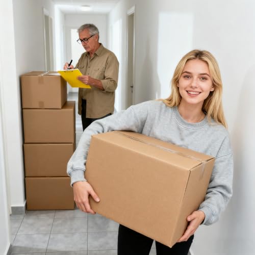 Double Wall Corrugated Moving Boxes, 12 Pack, 20×15×20" - size: 20" x 15" x 20"-No Handle