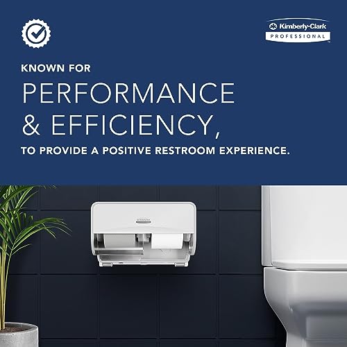 Scott Professional Jumbo Roll Toilet Paper Dispenser, White (09508)