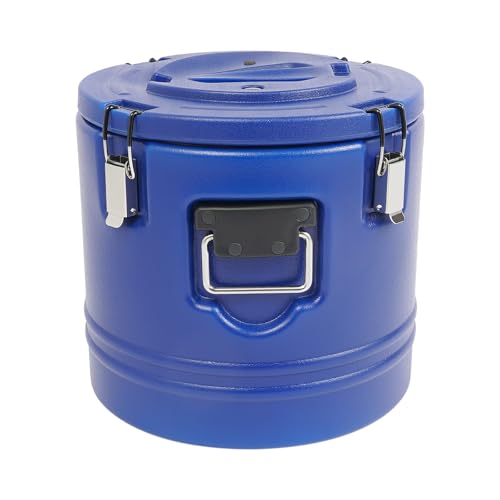 DYNAMI 4.7Gal Insulated Food Container,Hot Soup Transport Container Blue - color: Blue, size: 4.7 Gal