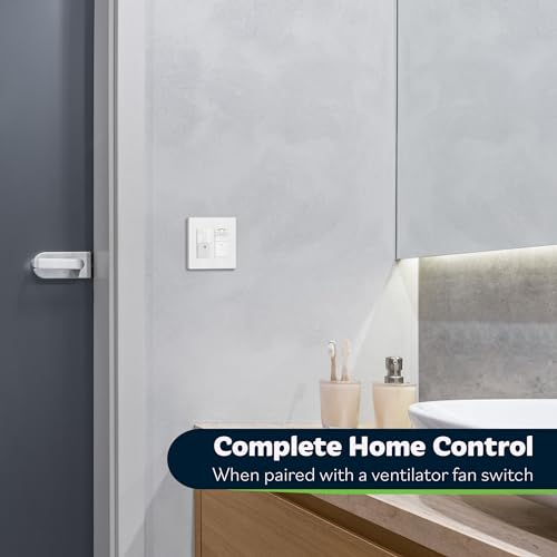 TOPGREENER Motion Sensor Light Switch, No Neutral Required, White, 2 Pack - color: White, size: 2 Pack