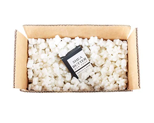 Bubblefast! Brand FunPak Plant Based Biodegradable Packing Peanuts, 1.5 cu ft Bag, Compostable (White Stars) - color: White Stars