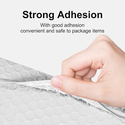 Koja Extra Thick Padded Bubble Mailers, 6x10 in, 50-Pack, White - color: White, size: 6 x 10" 50-Pack