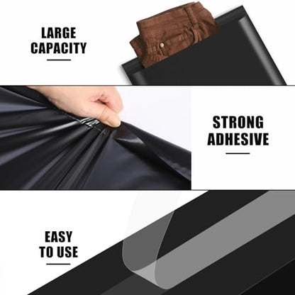 Cholemy 20 Pcs Large Poly Mailers 30 x 36 Inch Envelopes Shipping Bags Tear Proof Polyethylene Mailers Strong Self Adhesive Waterproof Privacy Shielded and Tear Proof Postage Postal Envelopes