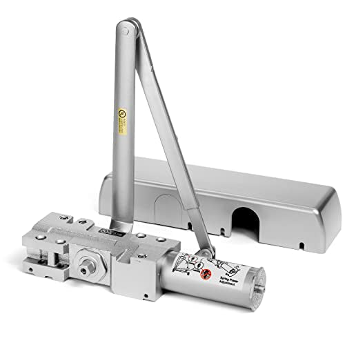 Dynasty 4401 Series Door Closer, Sprayed Aluminum, Spring 1-6, ADA - style: Sprayed Aluminum