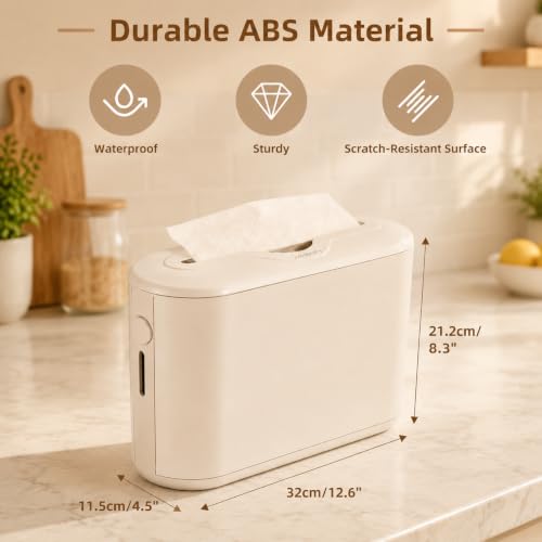 Countertop Multifold Paper Towel Dispenser, White - color: 5857white