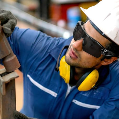 OXG Work Safety Glasses for Men Women, ANSI Z87.1 UV Protection - color: 24p-grey