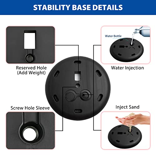 11x17 Sign Holder Stand - Adjustable Floor Standing Sign Stand - color: Black, size: 11"x17"-1Pack