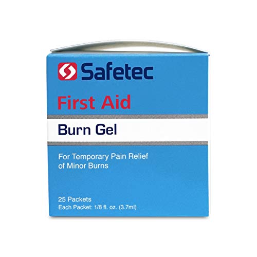 Safetec Burn Gel.125 oz. Pouch 25 ct. Box