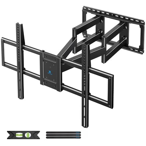 USX STAR Full Motion TV Wall Mount Bracket for 85 86 90 98 100 120 inch TVs - size: 60-120"