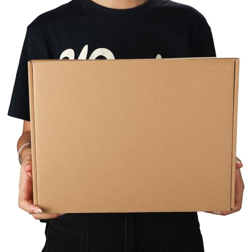 12x9x4 inch Cardboard Shipping Boxes, Set of 6 Gift Boxes, Brown - color: Brown, size: 12x9x4 inch 6 Pack