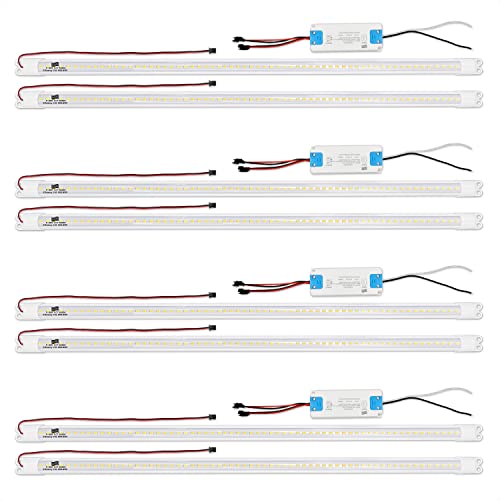 4FT LED Retrofit Kit, Panel Light, Troffer Quick Repair Kit, No Tools Required, 36w, 5000K White Light (4 Pack) - color: 4ft-5000k-4packs