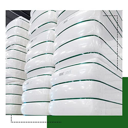 IDL Packaging 5/8" x .035" x 200' Mini Polyester (PET) Strapping Coil, 1400 lbs Breaking Strength, Green - UV, Water and Rust Resistance - Flexible and Strong Packaging Banding - Reduced Handling Cost - size: 5/8W" x 200L' (1400 lbs BS)