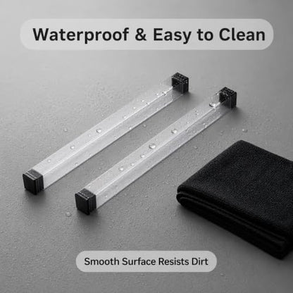 2Pcs Checkout Lane Dividers Check Out Market Line Signs Reusable PVC DIY