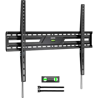 monTEK Heavy Duty Fixed TV Wall Mount for 50-100 Inch TVs up to 200 lbs - size: 50-100'' F