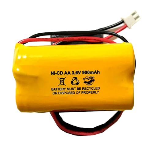 6200RP 3.6v 900mAh Battery Replacement Exit Sign Emergency Light NiCad OSA230 253799 AA900MAH 6200-RP LEDR-1